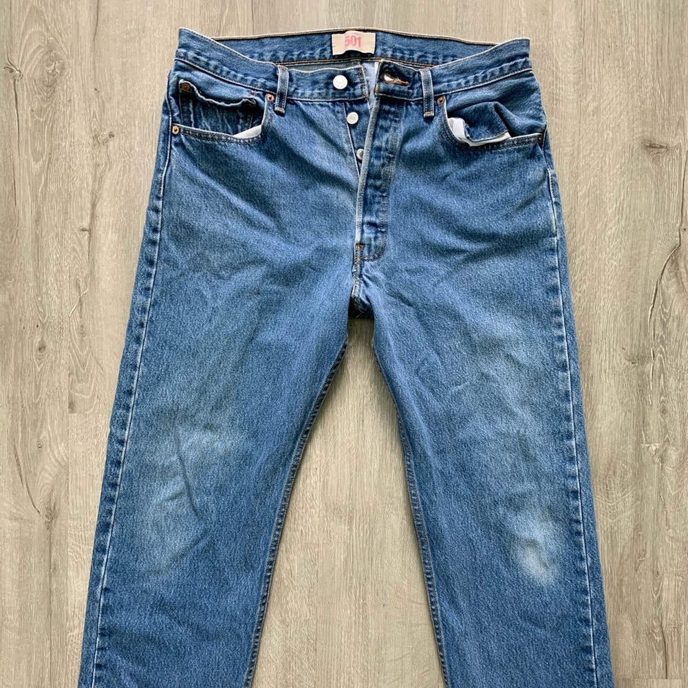 Levi’s Blue Denim 501